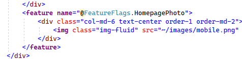 feature flag code integration